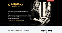Desktop Screenshot of carsons-pianos.com